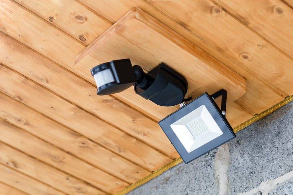 Security Lighting With Motion Sensor